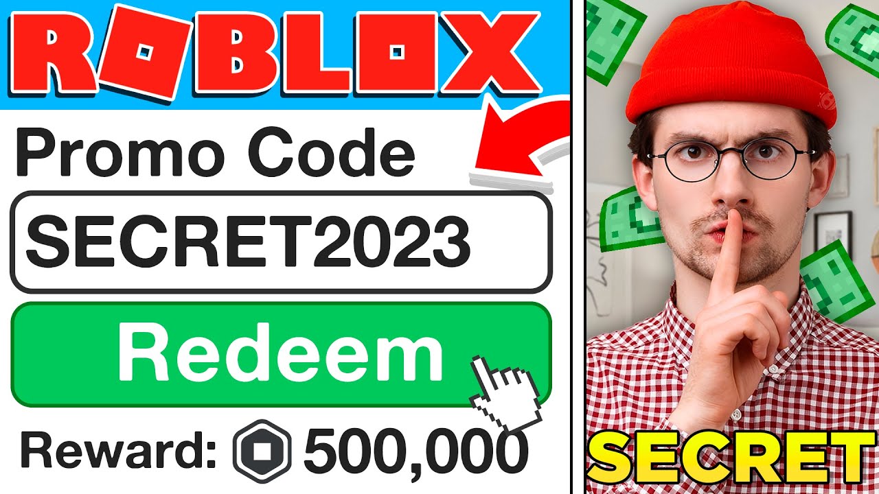 2023 NEW ROBLOX PROMO CODES ON ROBLOX 2023! Secret Roblox Promo