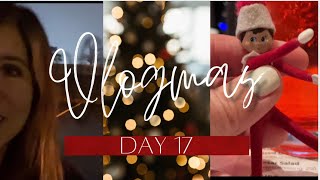 VLOGMAS DAY 17 | OFFICE CHRISTMAS LUNCH WITH TINY ELF ON SHELF | LC NAILS & SPA IN CALIFORNIA, MO