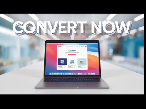 How To Convert Your Images Online For Free | Iloveimg Tutorial