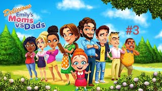 картинка: Прохождение «Delicious Emily's: Moms vs Dads» 21-30 ур. и 5 испытаний.