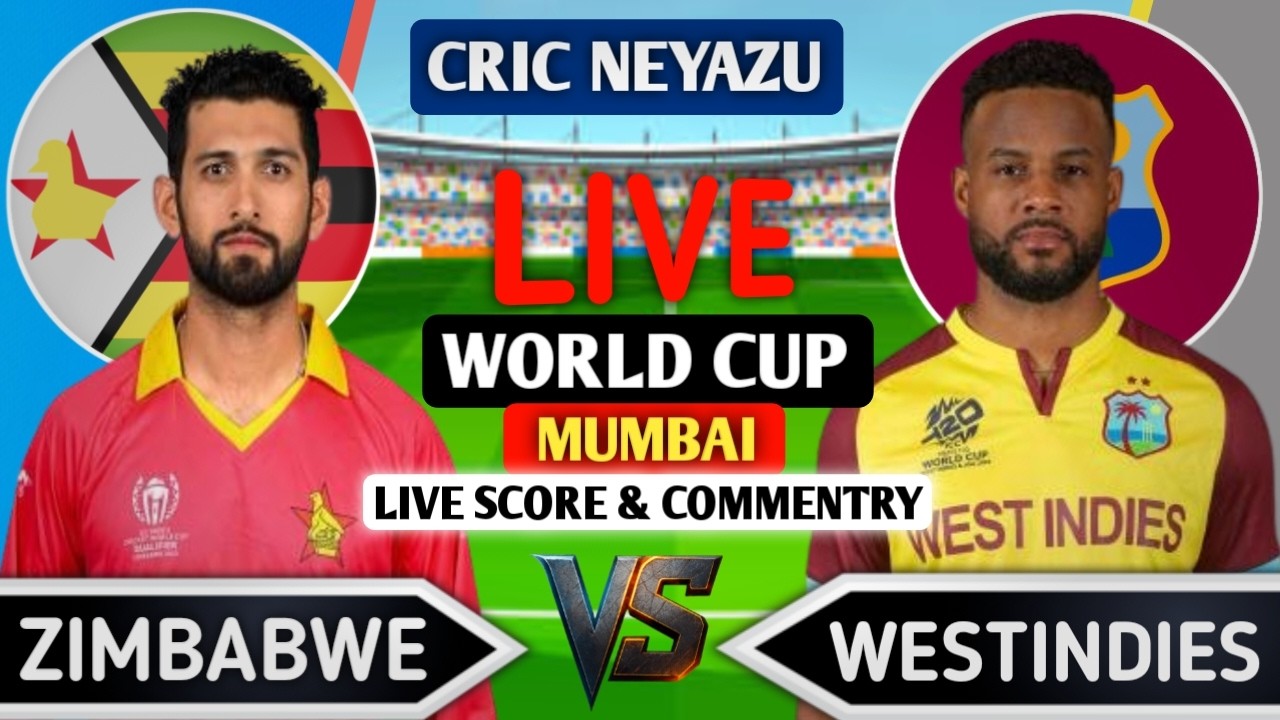 ZIM vs WI Super 8 Match Live T20 World Cup | Zimbabwe vs West Indies Live | Live Cricket Match Today