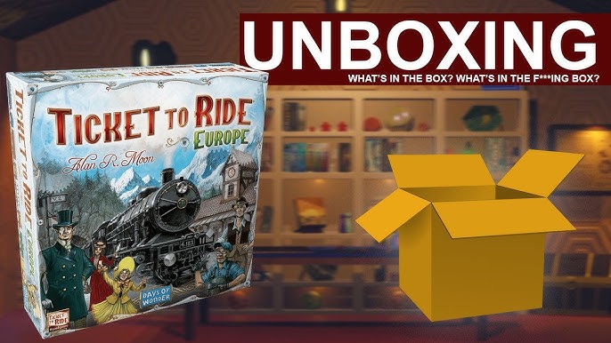 Overview & Unboxing Ticket to Ride Legacy - Compara Jogos