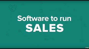 One Software to Run Your Entire Business