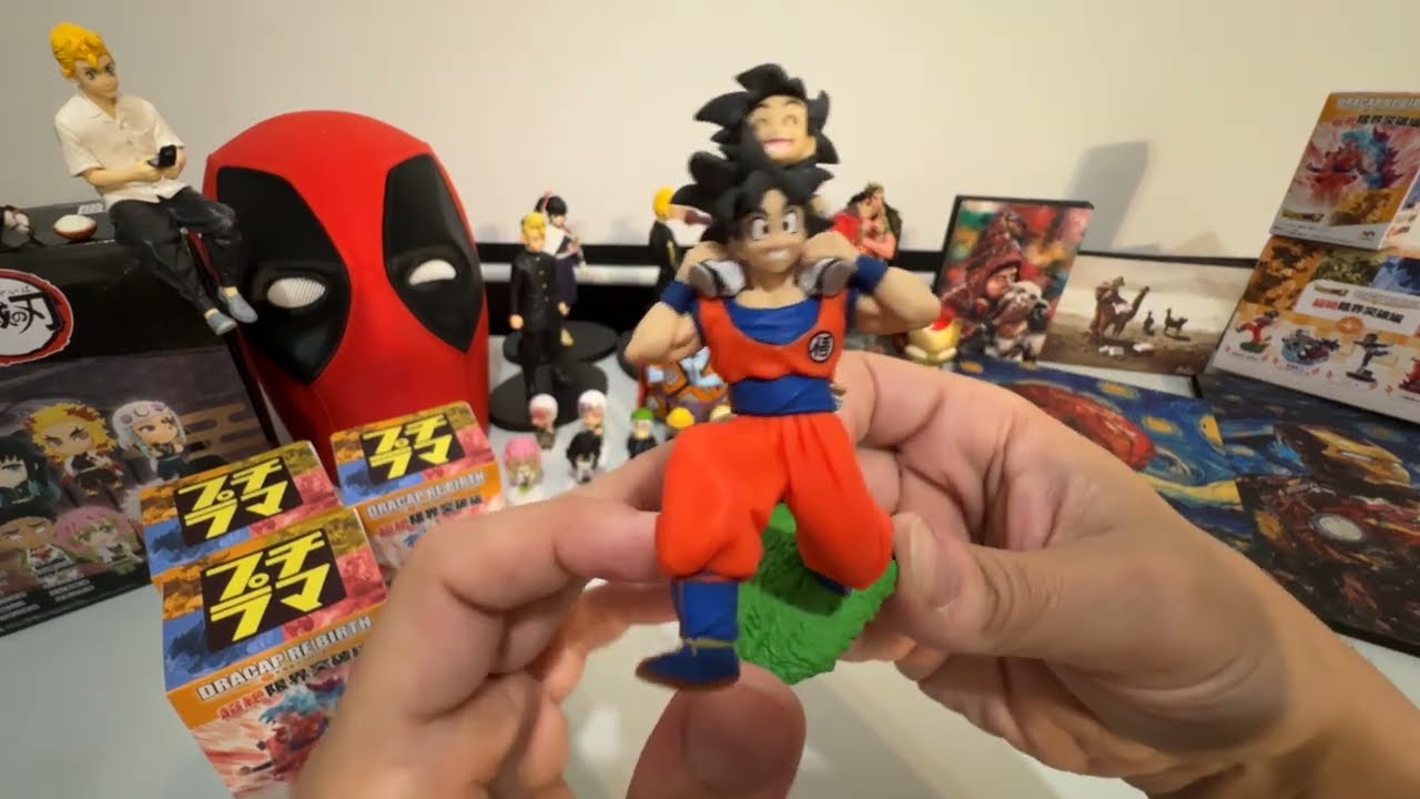 Figurine Megahouse Part 6 – Dragon Ball Z, Songoku Vs Tao Pai Pai, Gold Dracap