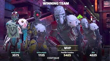 Modern Combat Versus|Creeper Best MVP gameplay|4 vs 4|