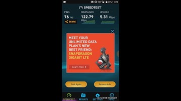 AT&T speed test 2017