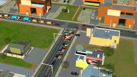 SimCity (2013) Traffic Bug