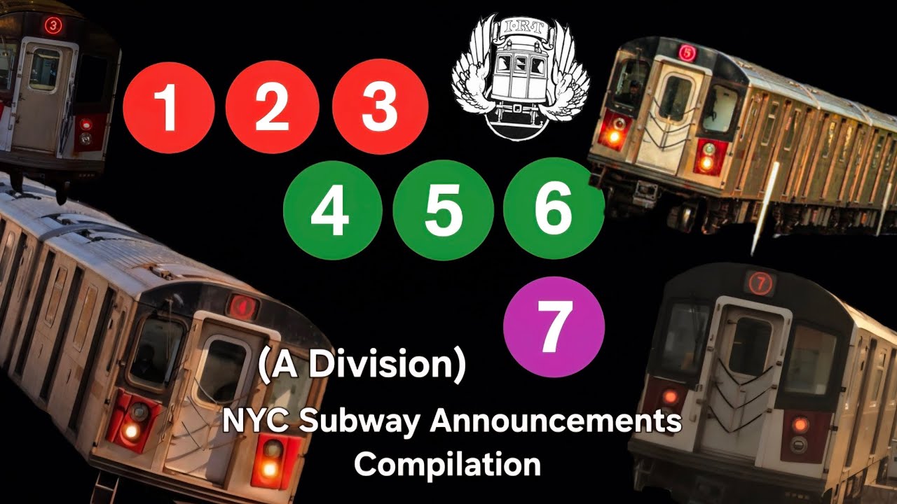 NYC Subway Announcements Compilation (A Division)
