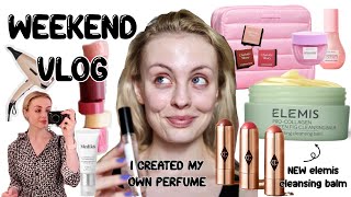 [ASMR?] WEEKEND VLOG | pr unboxing, make perfume with me & introducing my baby hamster
