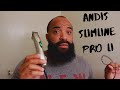 Beard Lineup and shape-up w/ The Andis Slim line Pro Li