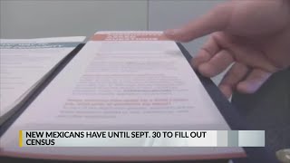 New Mexicans have until September 30 to fill out census