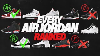 Every Air Jordan Ranked (1-14)