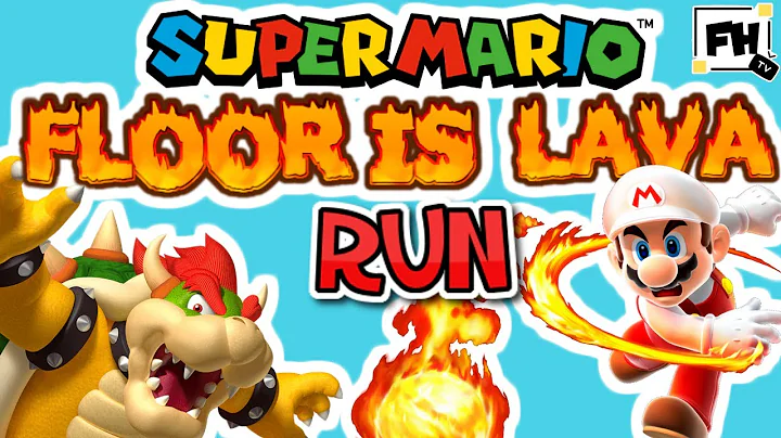 Super Mario Floor Is Lava  Chase - Brain Break | M...