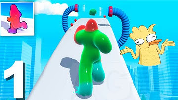 Blob Runner 3D ​  All Levels Gameplay Android,ios Levels 24-26