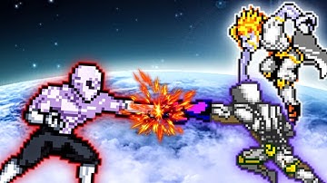 OMG😱 | Jiren V2 OP (all form) (New) VS Dio Over Heaven OP in Jump Force Mugen