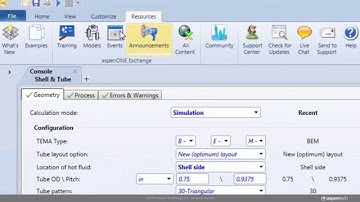 aspenONE Exchange - Now Available from Aspen EDR V8.8
