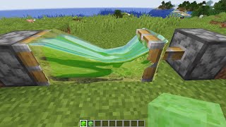I Stretched Realistic Slime in Minecraft