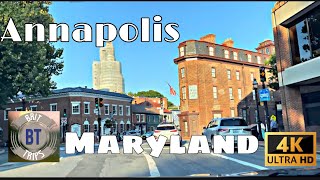 Annapolis, Md - One Of North Easts Most Beautiful Cities - City Drive Thru
