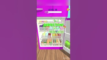 Fridge organizing game ASMR #1