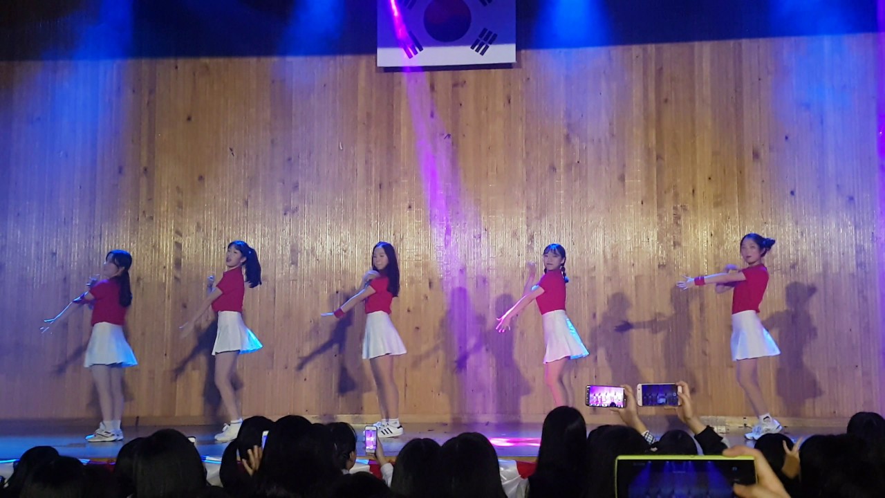 2016 신주중 물고미축제 레드벨벳 - 러시안 룰렛 장기자랑 댄동