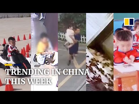 Trending in China: student tries to 'absorb' knowledge, and more