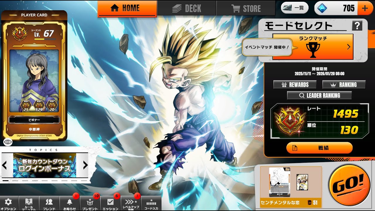 【DBFW】よいお年を