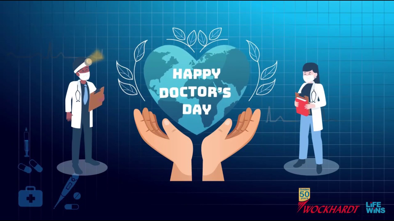 Happy Doctors Day - Tribute to all the Doctors | Made by Par Design Studio - Doctors Day Special