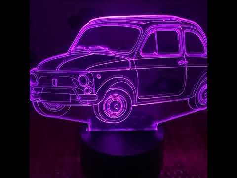 Fiat 500 lampada led