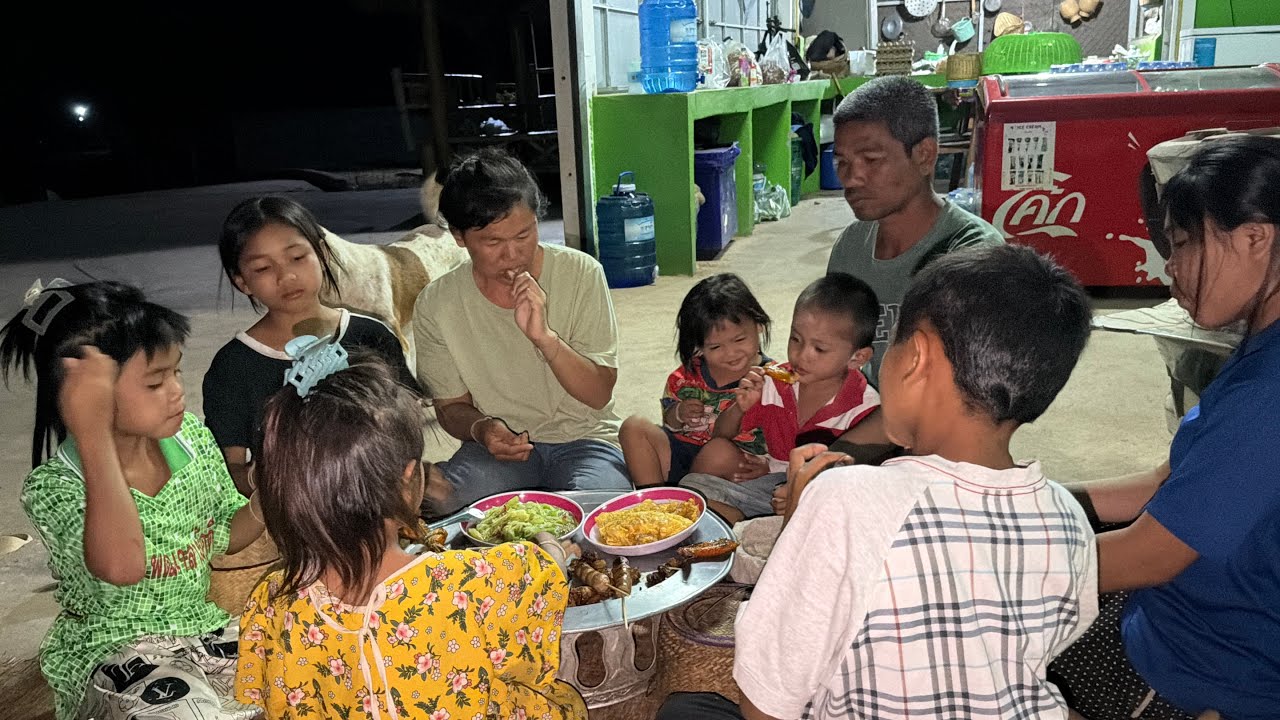 ลูก 8.อยู่บ้านสีเขียวได้กินทุกอย่าง‼️กลับบ้านไปแม้แต่ไข่ก็ไม่มีกิน