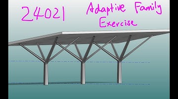 24021 - Adaptive Family Exercise (Columns and framing structure)
