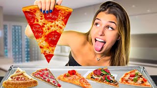 FIZ 10 TIPOS DIFERENTES DE PIZZA!!!