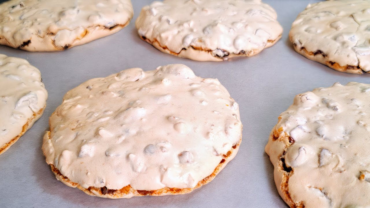 If you have leftover egg whites! MAKE THESE COOKIES right away!