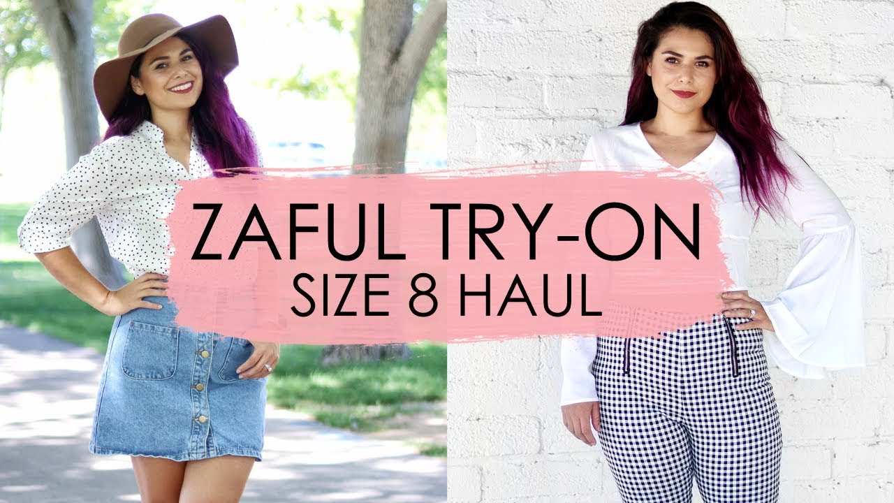 ZAFUL TRY ON HAUL \u0026 REVIEW 2018 | Size 