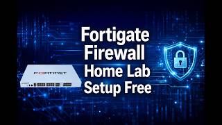 Fortigate Firewall Lab Setup at Home Free | Step-by-Step Installation & Configuration Guide