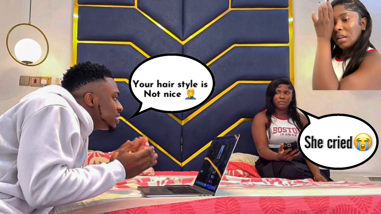 I DON’T LIKE YOUR NEW HAIR PRANK 😂 * SHE CRIED *