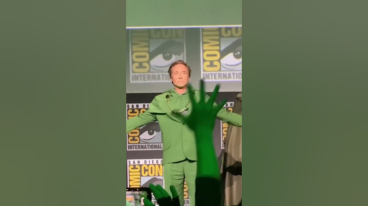 Robert Downey Jr  surprises Hall H to announce his return to the MCU as Doctor Doom