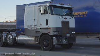 American Truck Spotting, Trucks USA Arizona, Busy Desert Highway Traffic