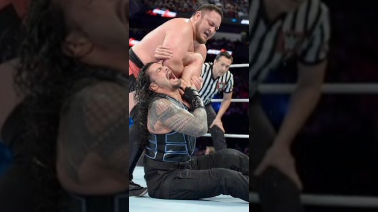 ROMAN REIGNS VS SAMOA JOE || BACKLASH HIGHLIGHTS EDIT🔥🔥 