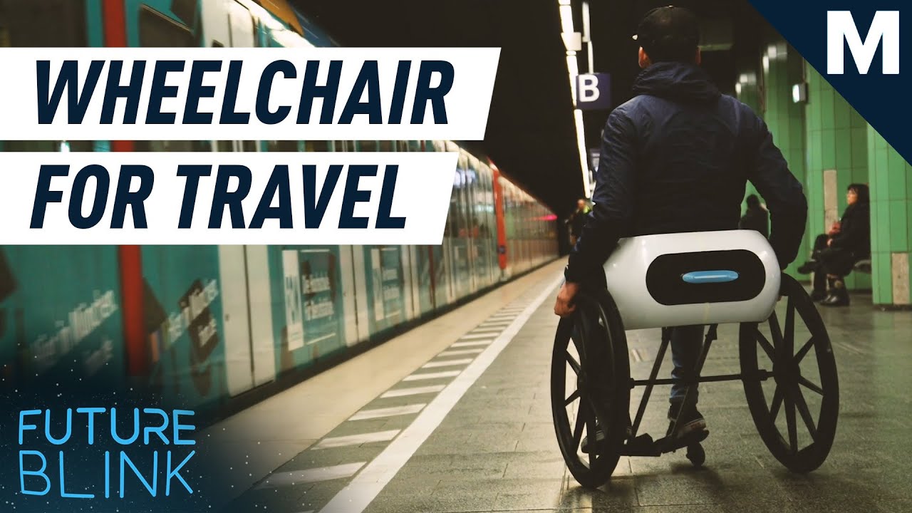 REVOLVE AIR Is A Super Compact Wheelchair That Folds To The Size Of CarryOn Luggage Future