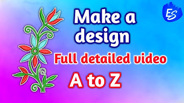 Make A full Design detailed video | Wilcom e4 tutorial