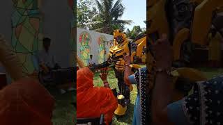 Bumble Bee Transformer Mascot For Event People Entertainment and Engagement