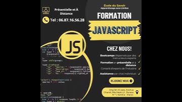 Formation en langage de programmation Javascript