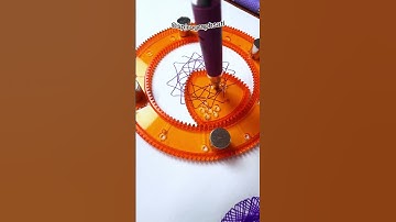 ⏱️Satisfying in Just 25 Seconds! #spirographsati #spirograph #satisfying #drawing #artshorts #asmr