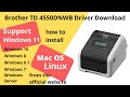 Brother TD 4550DNWB Driver Download and Setup Windows 11 Windows 10, Mac 13, Mac 12