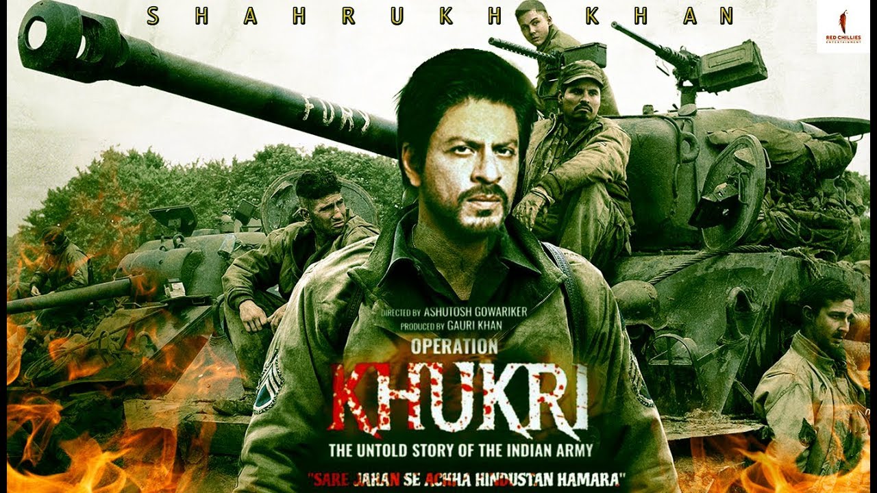 Shahrukh Khan Upcoming Movies: Operation Khukri (2nd Oct '22)