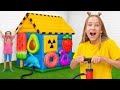 CONSTRUIR EL MEJOR BUNKER DE INFLABLES!