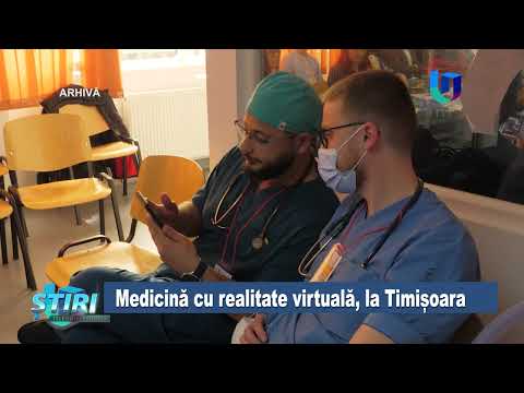 Medicină cu realitate virtuală, la Timișoara