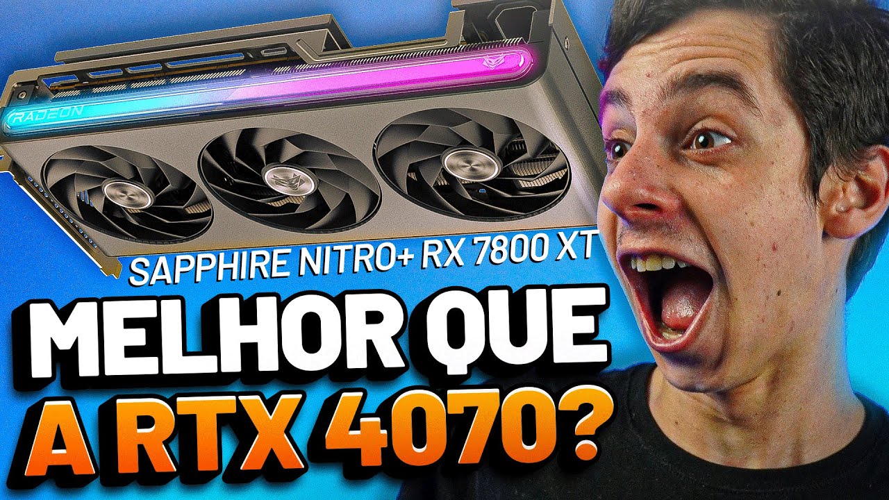 A MELHOR Placa de Vídeo para rodar tudo em 2K em 2023 RX 7800 XT