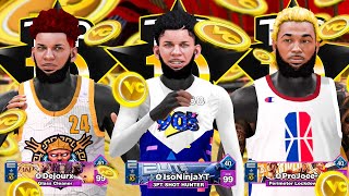 I TOOK 3 TOP 10s to the COMP STAGE in NBA 2K24! (WE WERE UNSTOPPABLE)