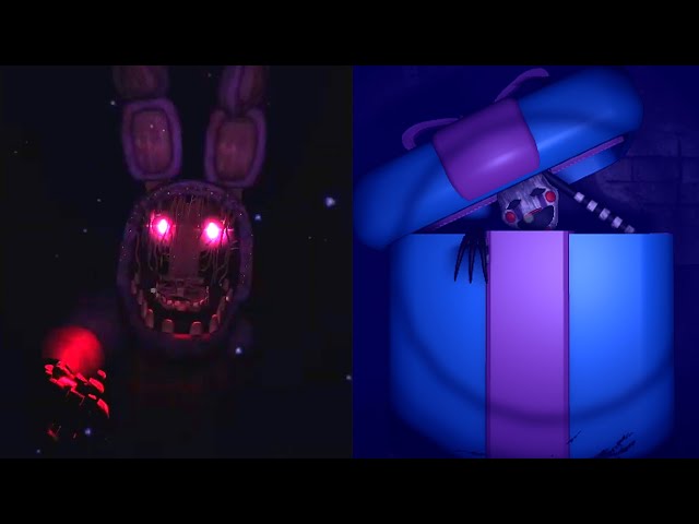 Nights 4, 5, and CUSTOM NIGHT in Roblox FNAF Forgotten Memories 